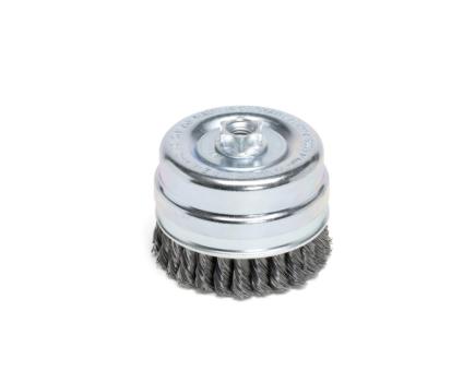 Würth Zopf-Topf-Bürste Stahl mit Stützring GW M14 D100 mm 