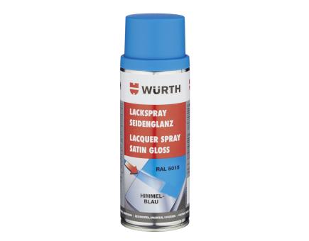 Würth Lackspray Nitroalkydal-Qualität Seidenglanz 