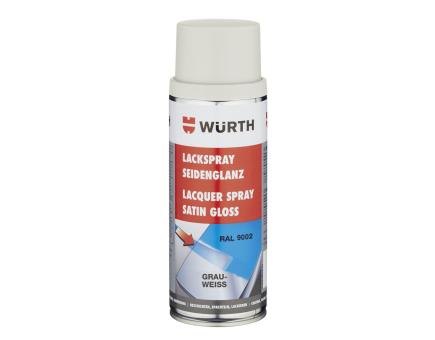Würth Lackspray Nitroalkydal-Qualität Seidenglanz 