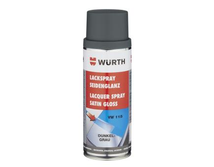 Würth Lackspray Nitroalkydal-Qualität Seidenglanz 