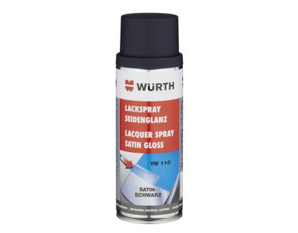 Würth Lackspray Nitroalkydal-Qualität Seidenglanz 