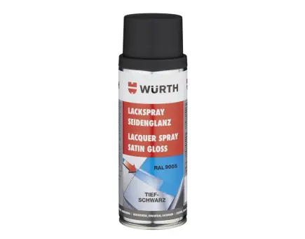 Würth Lackspray Nitroalkydal-Qualität Seidenglanz