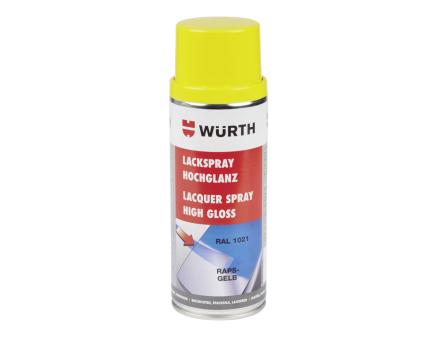 Würth Paint spray nitro-alkydal quality, high-gloss 
