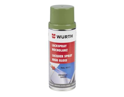 Würth Paint spray nitro-alkydal quality, high-gloss 