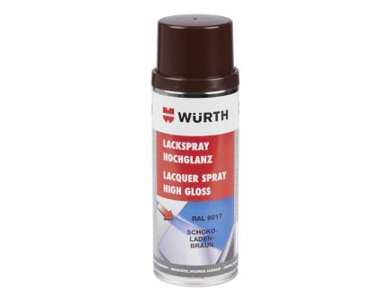 Würth Paint spray nitro-alkydal quality, high-gloss 