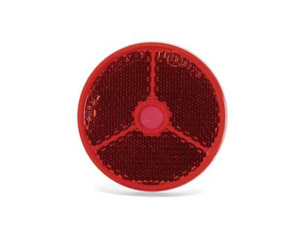 Würth Rückstrahler rund selbstklebend ROT 10er Pack 