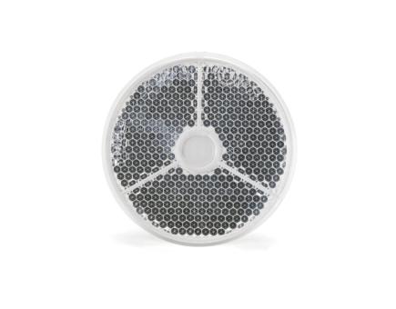 Würth Rückstrahler rund selbstklebend WEISS 10er Pack
