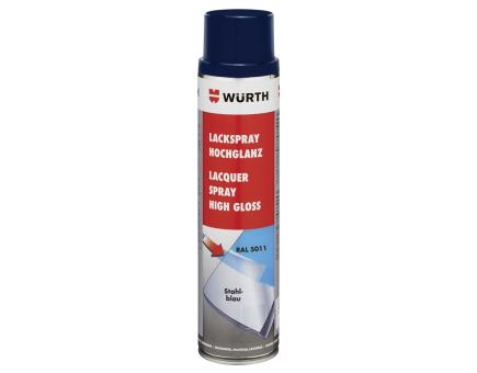 Würth Lackspray Nitroalkydal-Qualität Hochglanz 