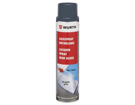 Würth Lackspray Nitroalkydal-Qualität Hochglanz 