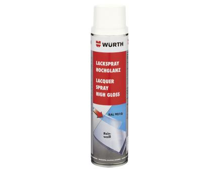 Würth Lackspray Nitroalkydal-Qualität Hochglanz 