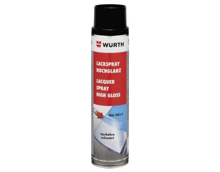 Würth Lackspray Nitroalkydal-Qualität Hochglanz 