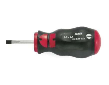 Würth Schraubendreher Schlitz Rundklinge kurz 1,2X8X25 