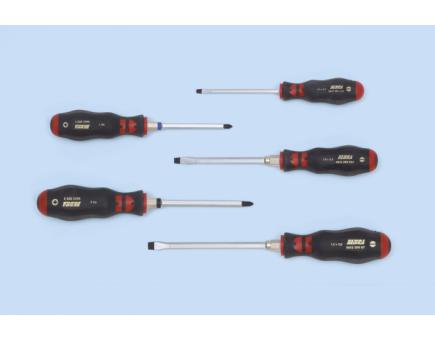 Würth Schraubendreher Satz 3K PZ/SZ 5-teilig 3K