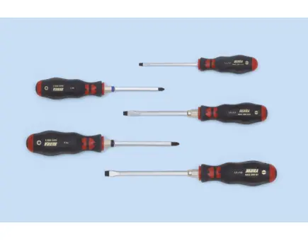 Würth Schraubendreher Satz 3K PZ/SZ 5-teilig 3K