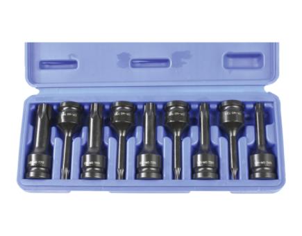 Würth Kraft-Schraubendreher-Eins. Sort 9-tlg TX 1/2 Zoll T