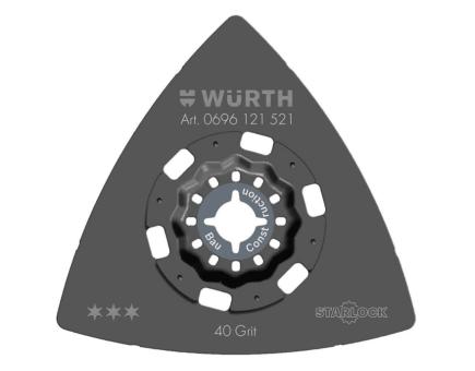 Würth Starlock Hartmetallraspel Dreiecksform KORN40