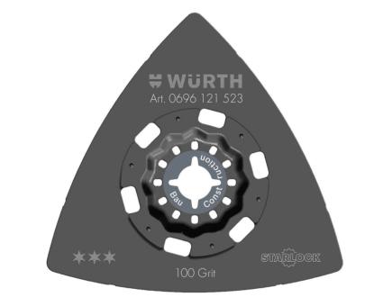 Würth Starlock Hartmetallraspel Dreiecksform KORN100