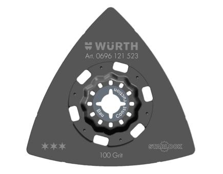 Würth Starlock Hartmetallraspel Dreiecksform KORN100 