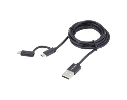 Würth Daten- und Ladekabel, Lightning Nylon USB 1,2M