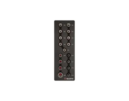 Würth Steckschlüssel-Satz 1/2 Zoll TX 2.4.1 17-teilig IN/AUSTX