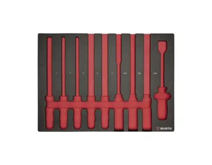 Würth System-Einlage Feilen und Schaber-Satz 8.4.1 F.0965905802