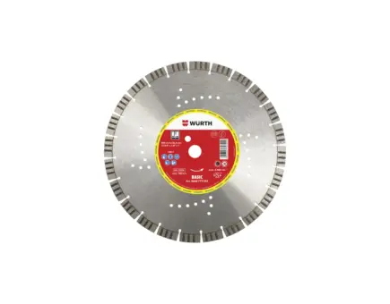 Würth Diamanttrennscheibe Universal Basic segmentiert D350 mm 5er Pack