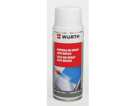 Würth Lackspray Nitroalkydal-Qualität Hochglanz 