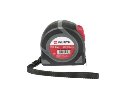 Würth Taschenbandmaß 2K PT18 B25 L8M 