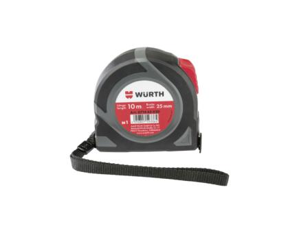 Würth Taschenbandmaß 2K PT18 B25 mm L10M 