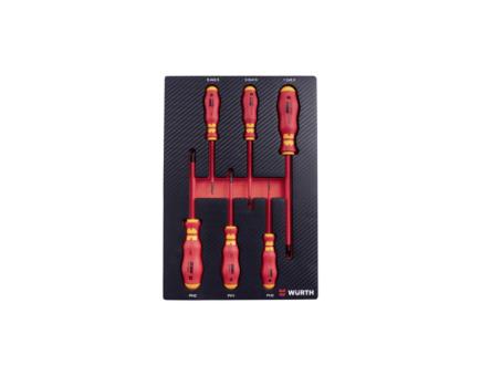 Würth Schraubendreher-Satz VDE 4.4.1 6-teilig VDE