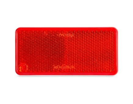 Würth Rückstrahler rechteckig selbstklebend ROT 10er Pack