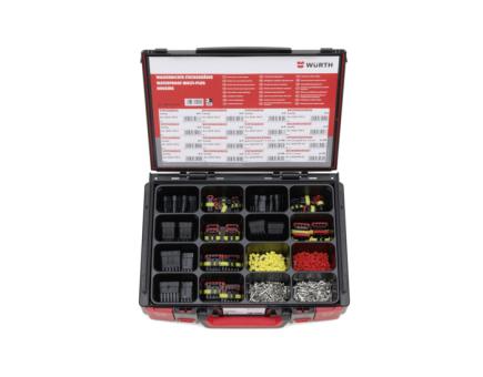 Würth Steckgehäuse Sortiment wasserdicht 440-tlg Sysko 