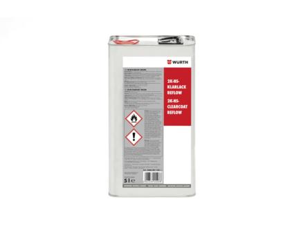 Würth 2C HS clear lacquer Reflow 
