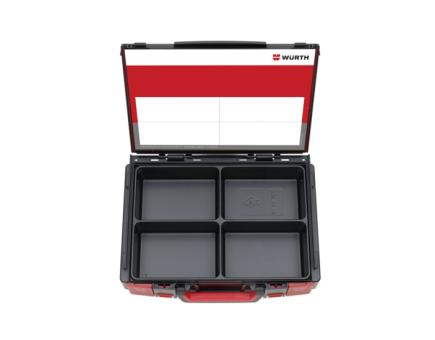 Würth System-Koffer Leersortiment 4.4.1 4FACH 