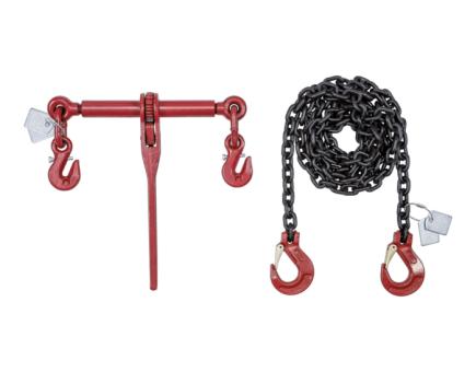 Würth Zurrkette zweiteilig Traglast 4 Tonnen Nenndicke 8 mm Nutzlänge 3,5 m 