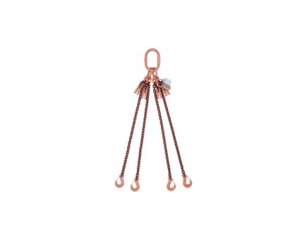 Würth Chain sling, four strand Steel 10 mm x 2 m 