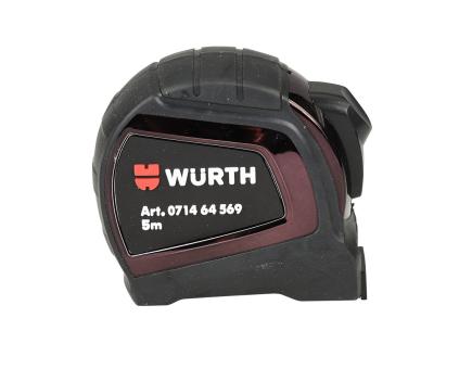 Würth Taschenbandmaß Kst.gehäuse Genauigkeitsklasse ll ST TASH MAGNET B25 mm L5M