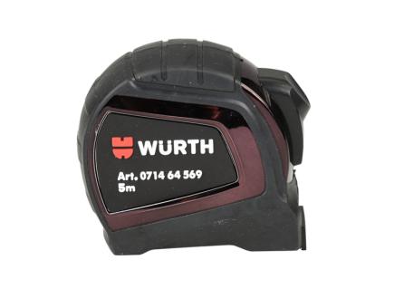 Würth Taschenbandmaß Kst.gehäuse Genauigkeitsklasse ll ST TASH MAGNET B25 mm L5M 