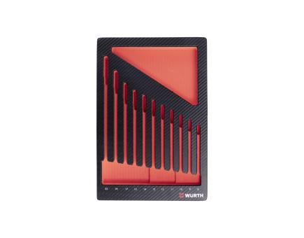 Würth System-Einlage Ringmaulschlüssel-Satz 4.4.1 11tlg. F.0965905403 