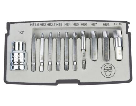 Würth Bit Innensechskant Sortiment 11-teilig 