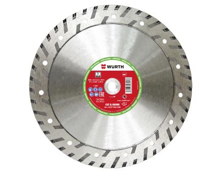 Würth Diamanttrennscheibe Cut & Grind D230 mm 