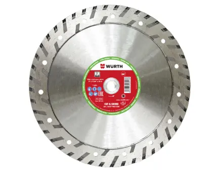 Würth Diamanttrennscheibe Cut & Grind D230 mm 