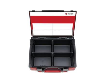Würth System-Koffer Leersortiment 4.4.2 4FACH 