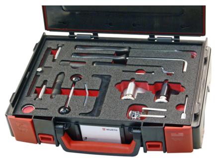 Würth Timing tool set f. VW Group diesel engines 18-pcs.  2.5 DISL 