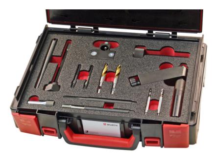 Würth Glow plug removal set Renault/Nissan 14 pieces NISSAN 