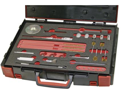Würth Injector cleaning and milling tool set, 31 pieces REINIGUNGS U. FRÄSWERKZEUG SATZ 