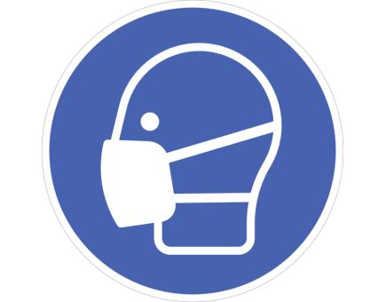 Würth Maske benutzen (Symbol) 20CM 