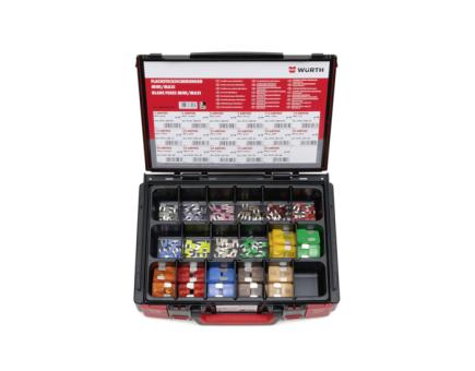 Würth Flachstecksicherung Mini-Maxi Sysko 170-teilig 