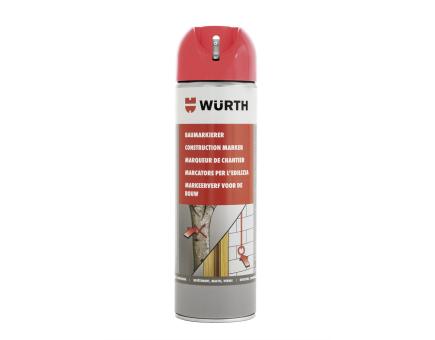 Würth Baumarkierer Neonrot 