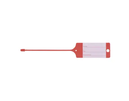 Würth Einweg-Schlüsselanhänger PP-Hartfolie ROT 100er Pack 